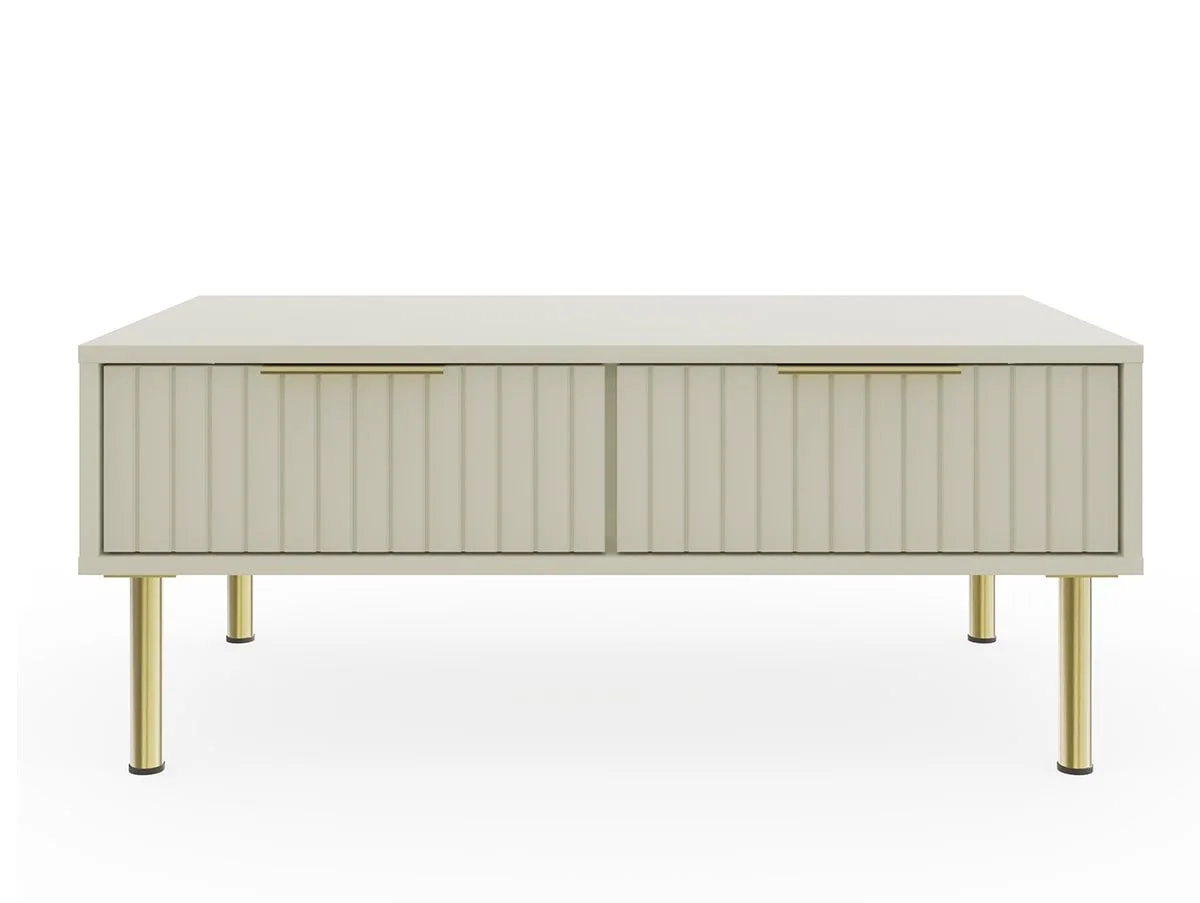 GFW GFW Nervata Ivory 2 Drawer Coffee Table