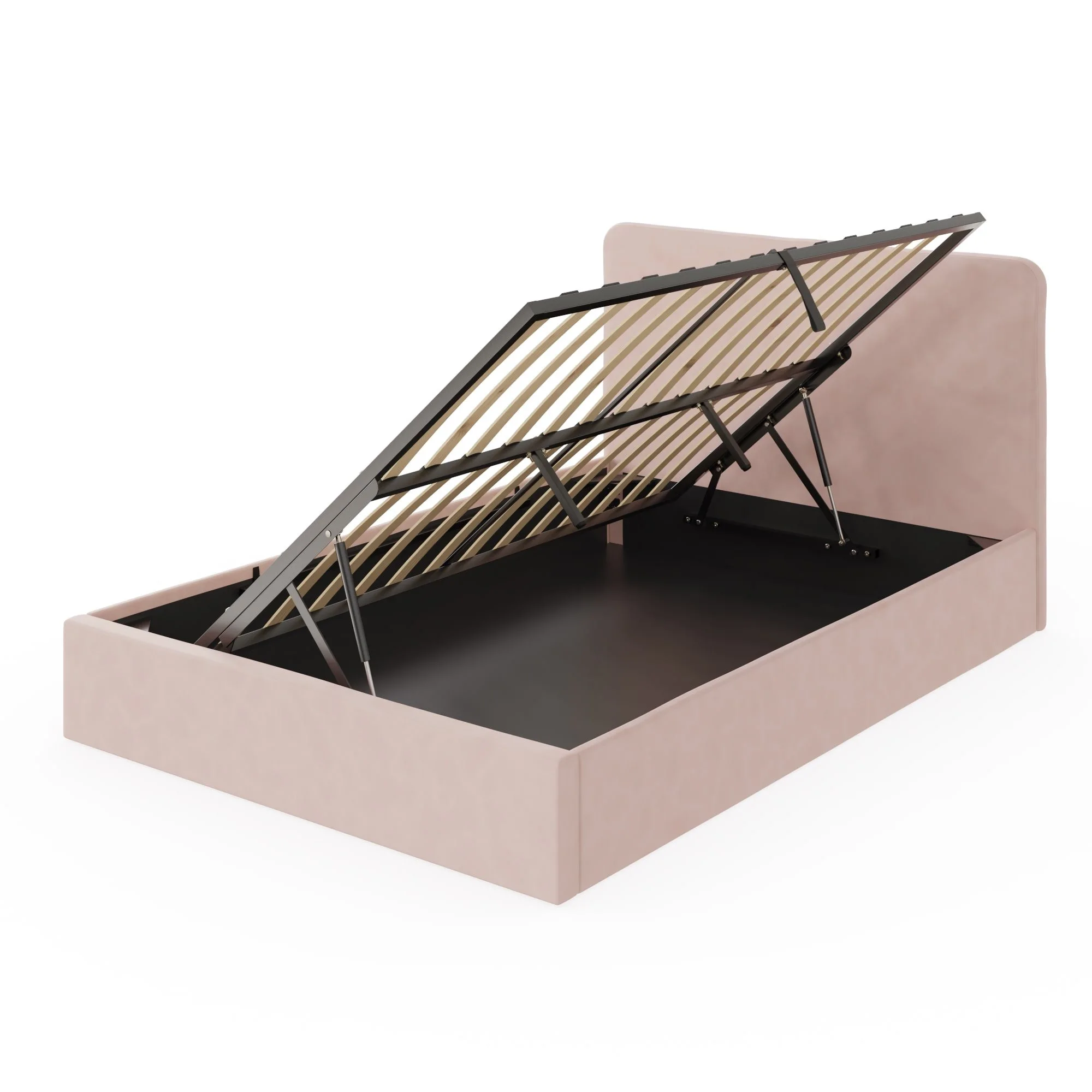 GFW GFW Chiswick Soft Pink Ottoman Bed Frame