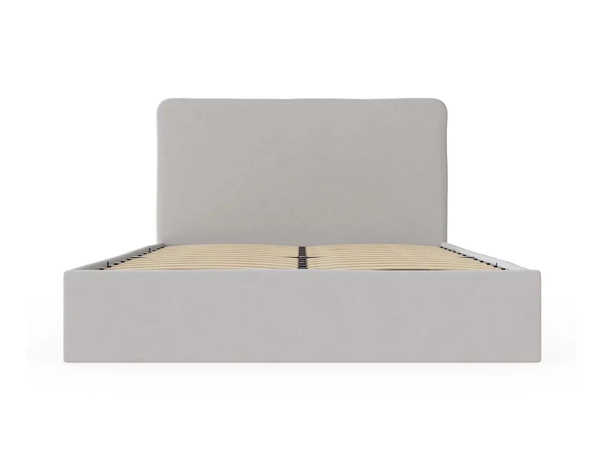 GFW GFW Chiswick 4ft Small Double Soft Grey Ottoman Bed Frame