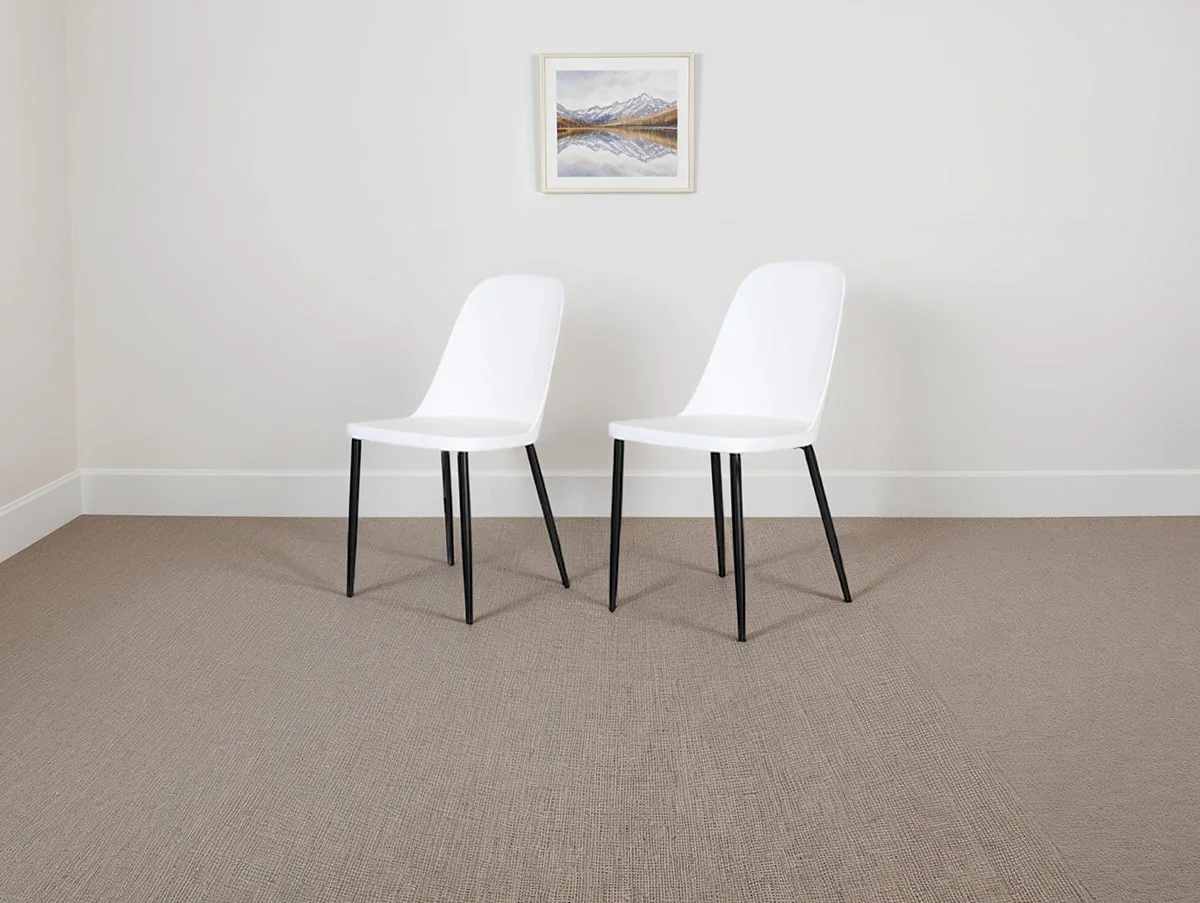 Core Products Core Aspen Duo Chair Set of 2 White Plastic Seats