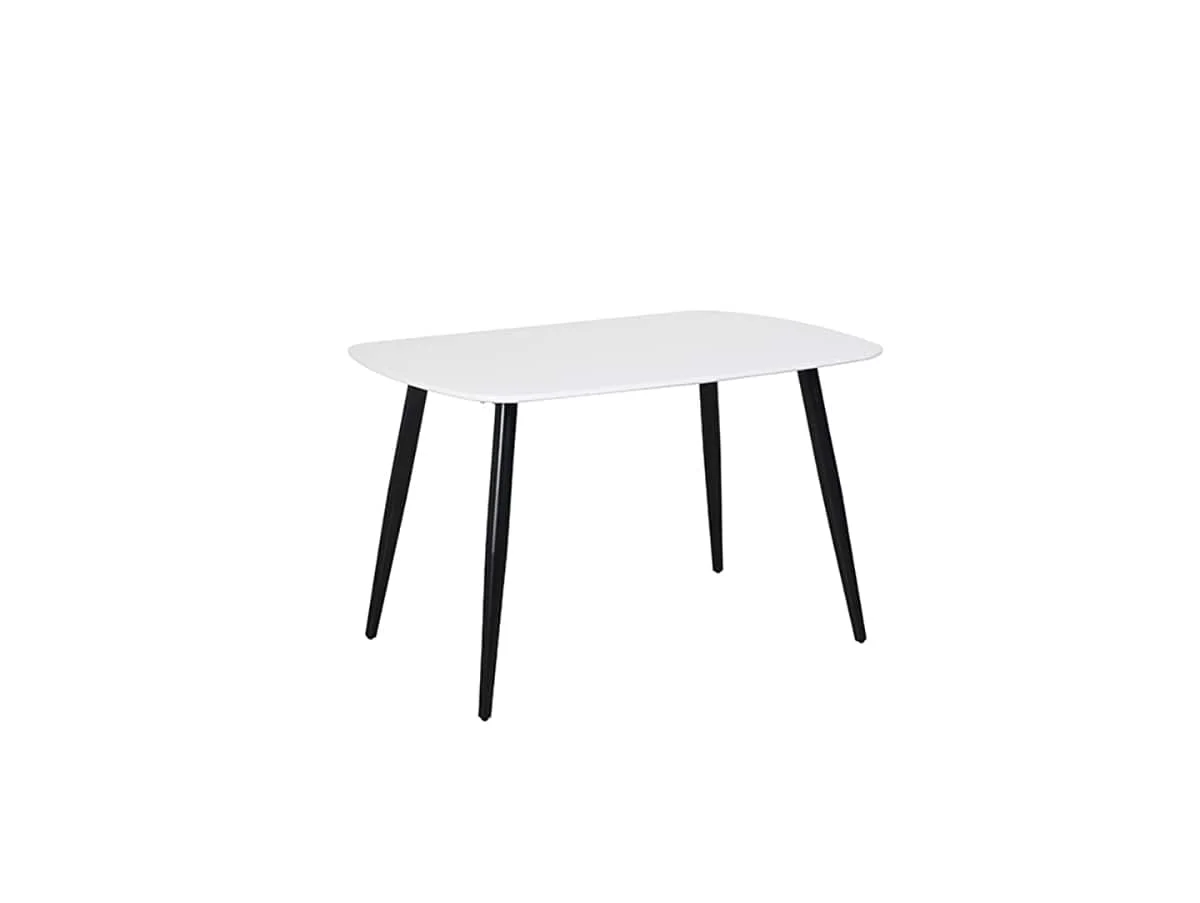 Core Products Core Aspen Rectangular White Dining Table