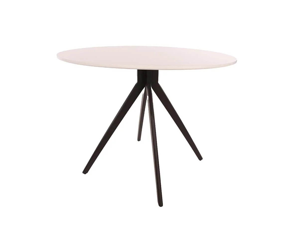Core Core Aspen Round White Dining Table