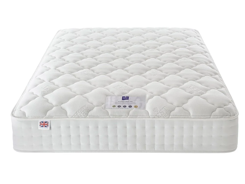 Rest Assured Rest Assured Minerva Silk Pocket 2000 4ft Small Double Mattress