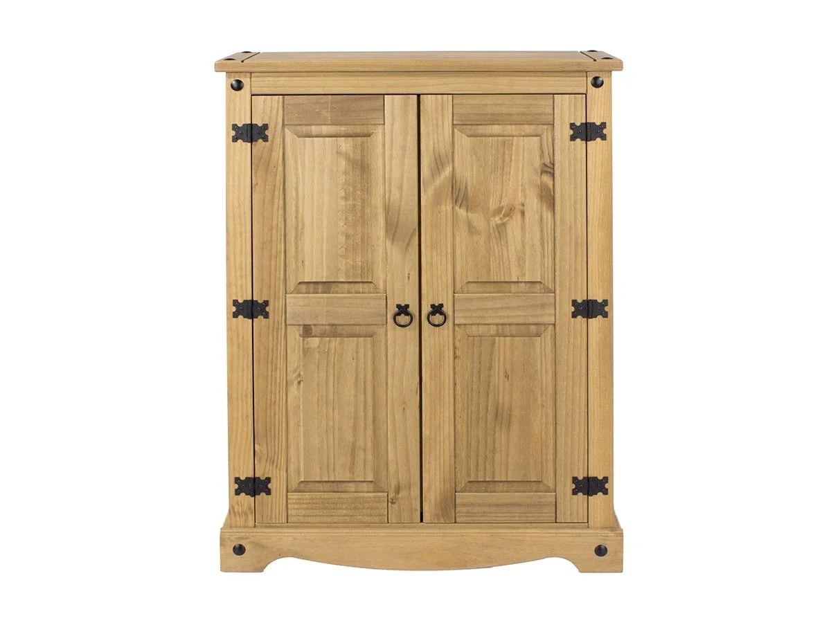Core Core Corona 2 Door Waxed Pine Wooden Sideboard