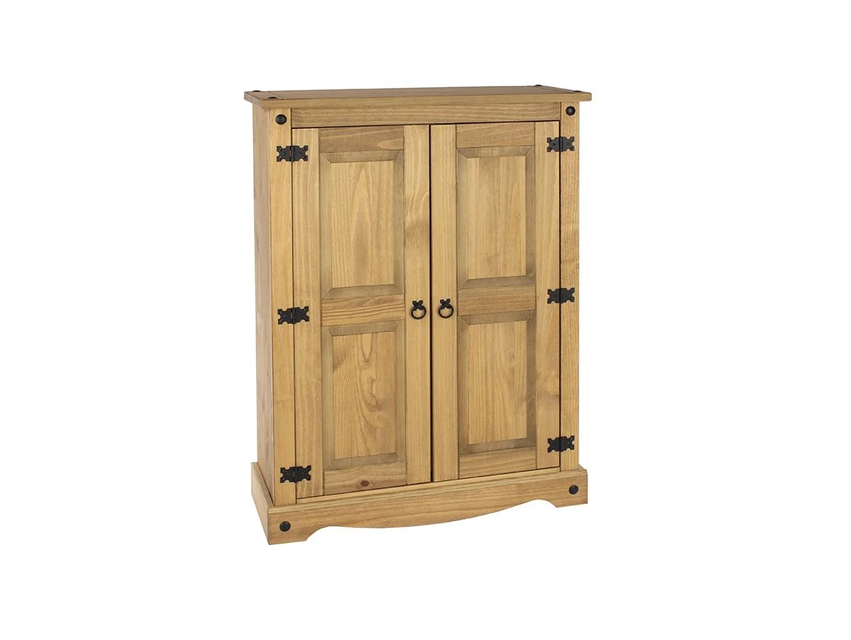 Core Core Corona 2 Door Waxed Pine Wooden Sideboard
