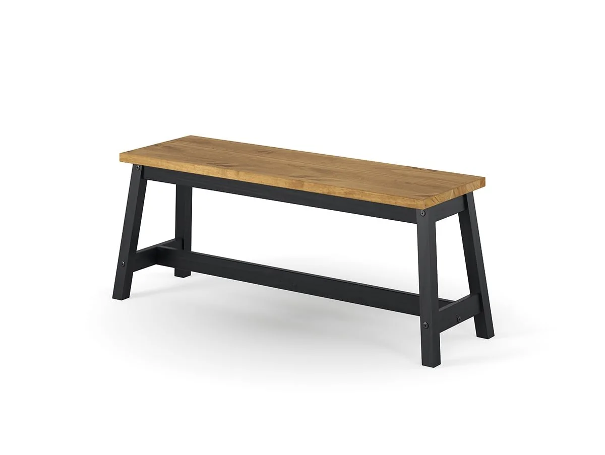 Core Core Corona Black Edge Large Dining Bench