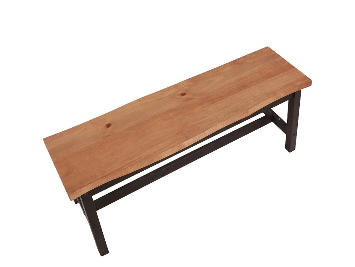 Core Products Core Corona Black Set of 2 Edge Small Dining Bench