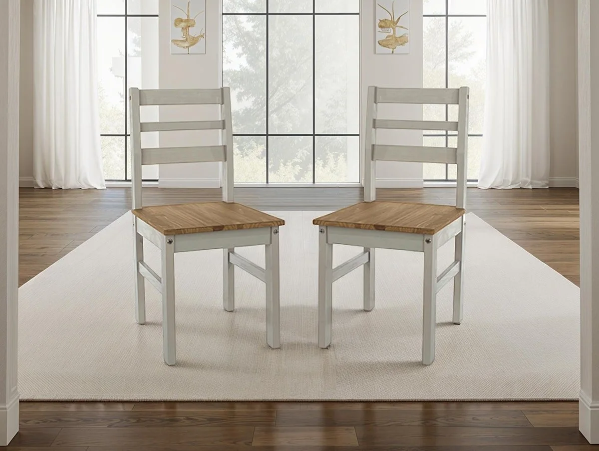 Core Core Linea Grey Set of 2 Dining Chairs