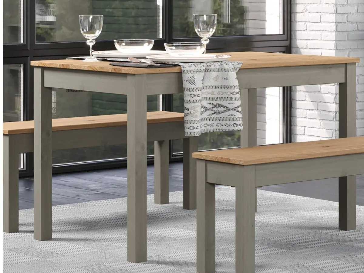 Core Core Linea Grey 120cm Rectangular Dining Table