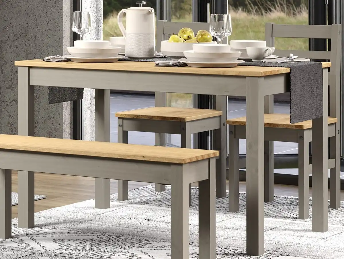 Core Core Linea Grey 150cm Rectangular Dining Table