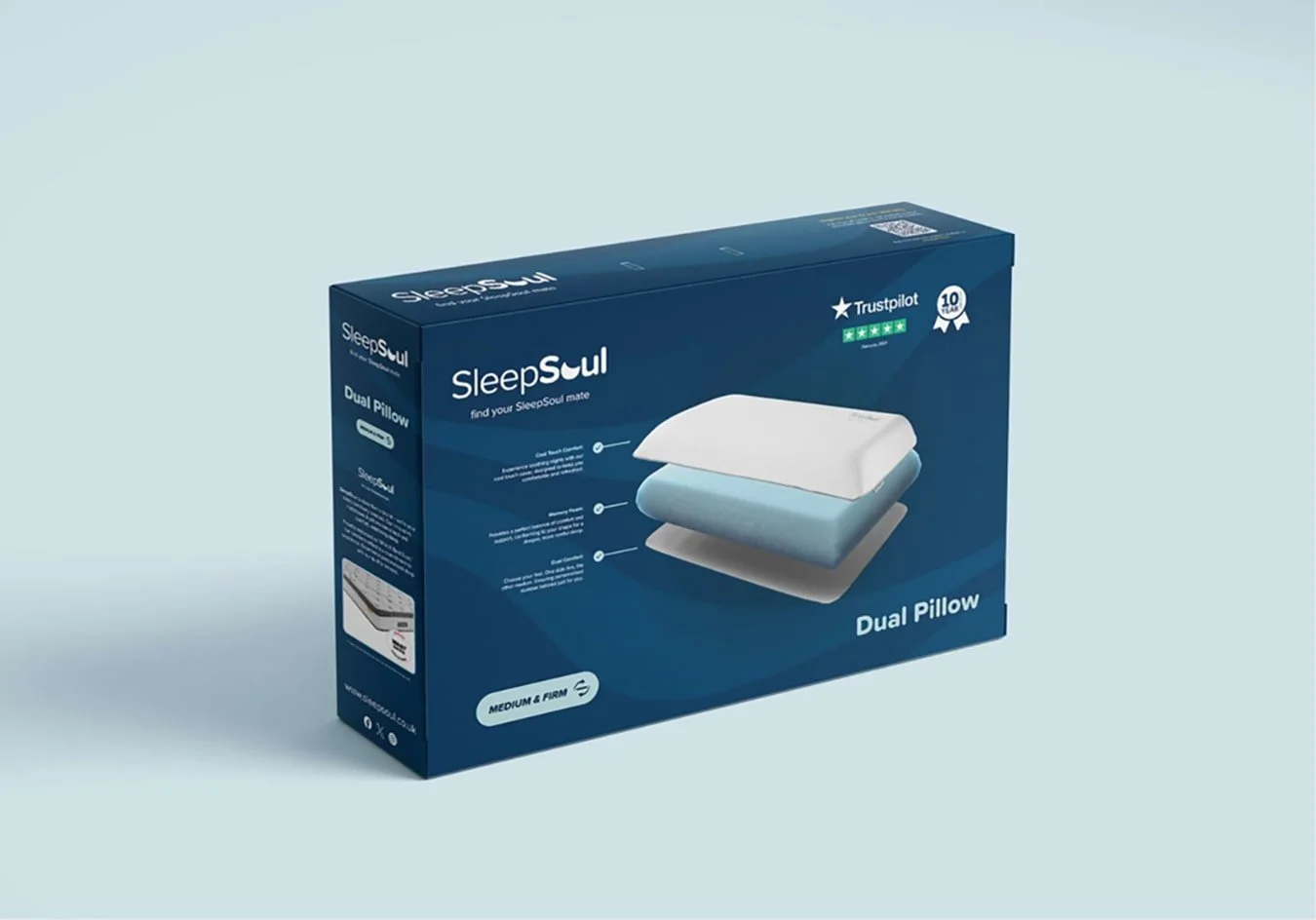 SleepSoul Sleepsoul Memory Dual Pillow