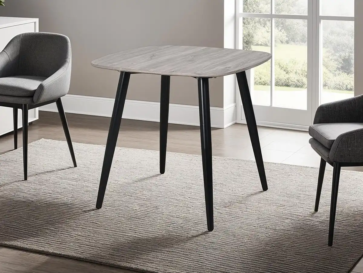 Core Products Core Aspen Square Grey Oak Dining Table