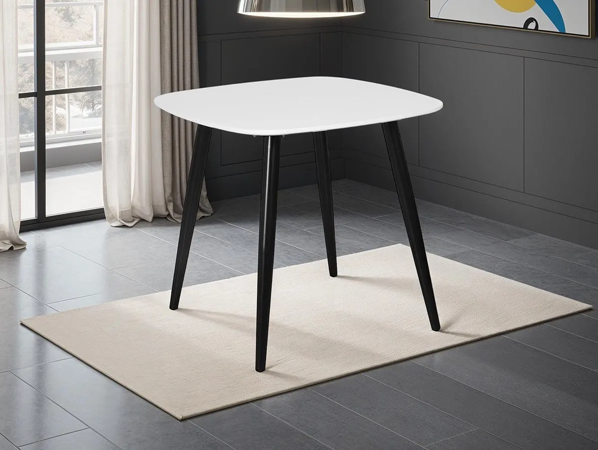 Core Core Aspen Square White Dining Table