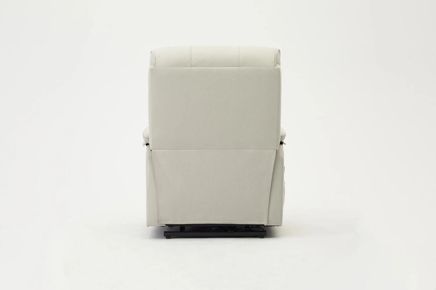 TGC TGC Blair Single Motor Light Grey Air Leather Riser Recliner Chair