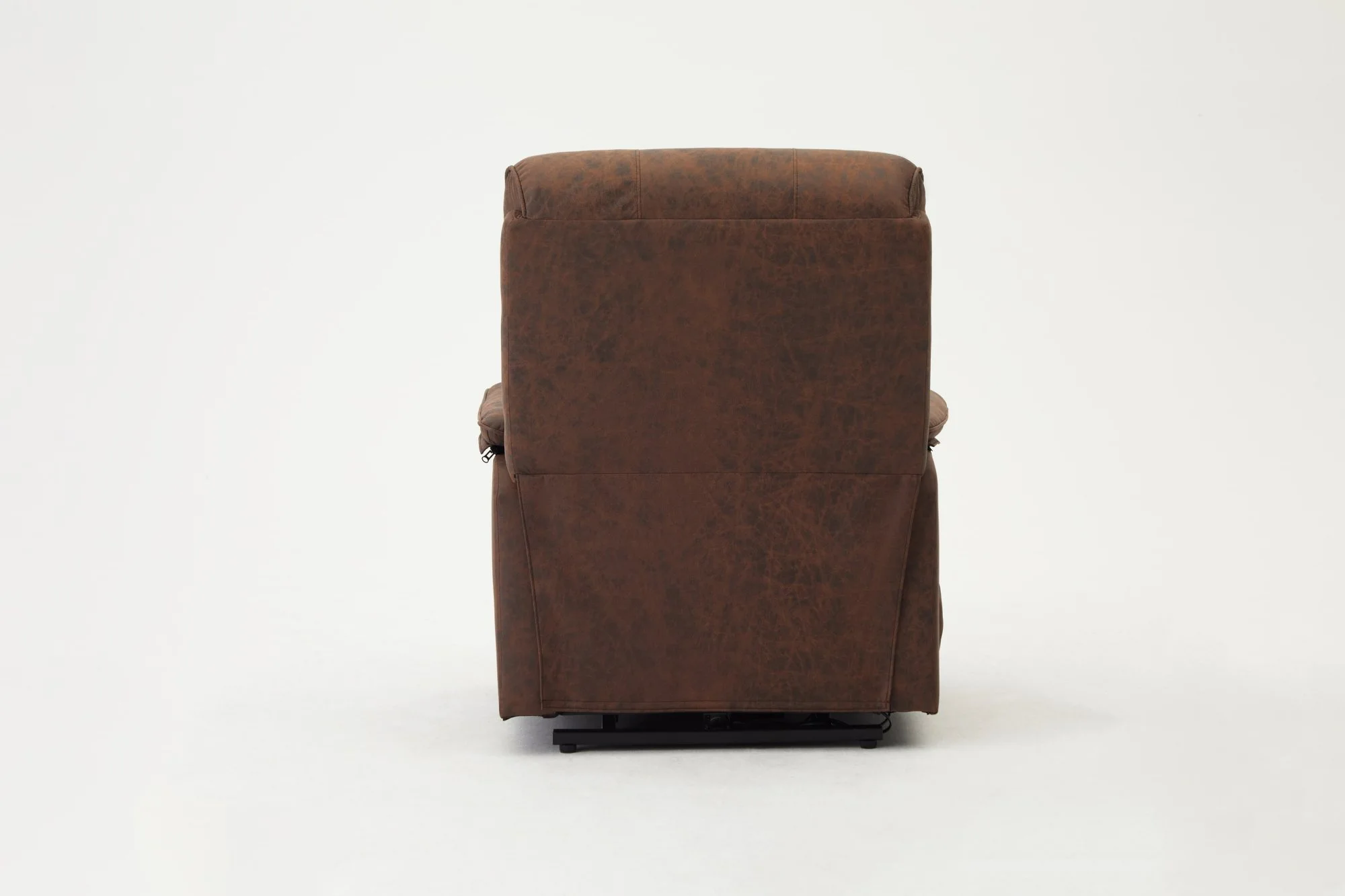 TGC TGC Blair Single Motor Brown Air Leather Riser Recliner Chair