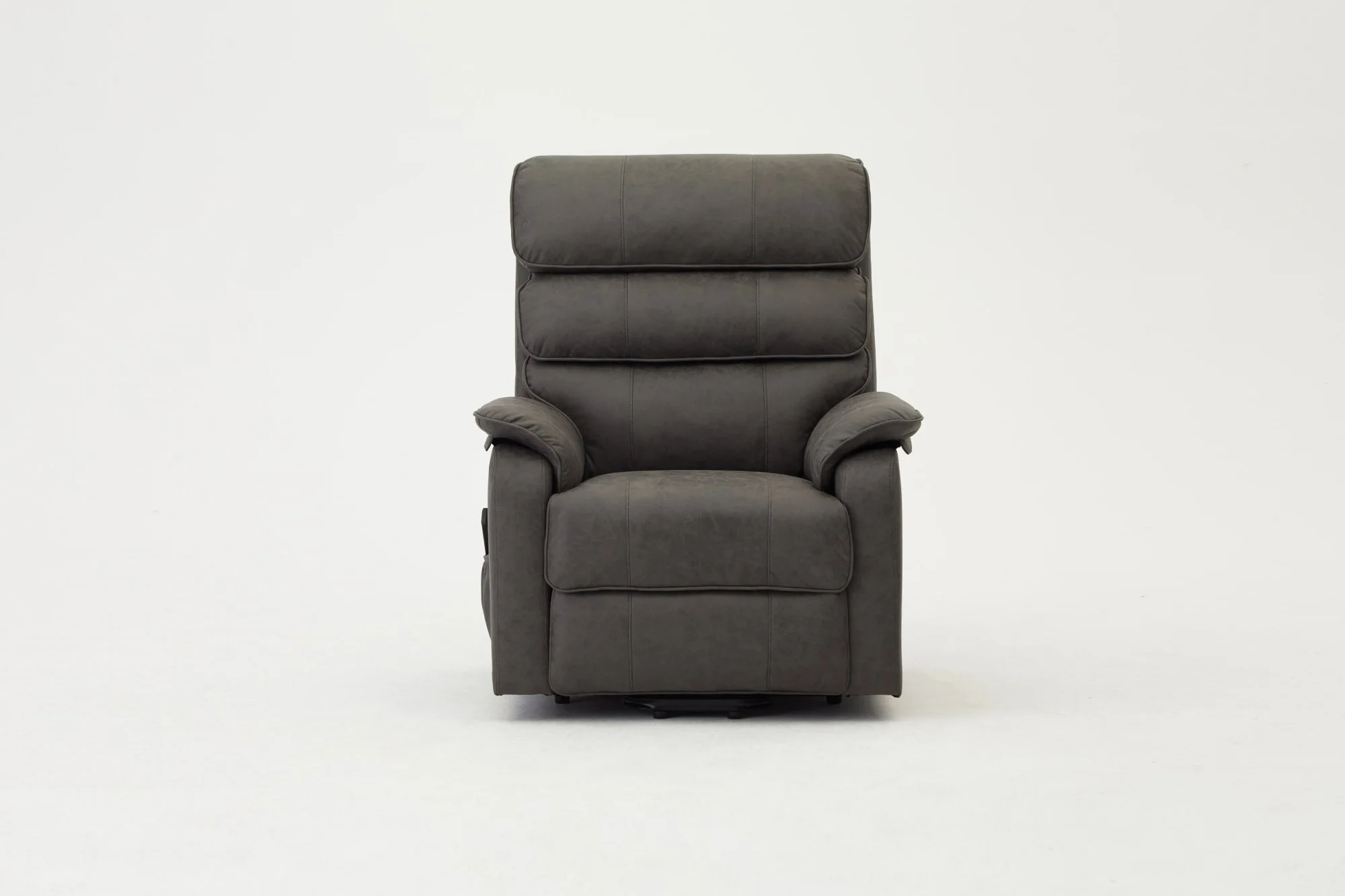 TGC TGC Lewis Single Motor Dark Grey Fabric Riser Recliner Chair