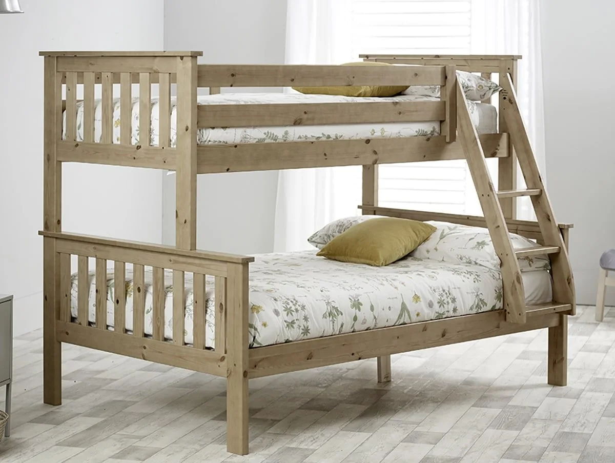 Bedmaster Bedmaster Carra 3ft Pine Triple Bunk Bed Frame
