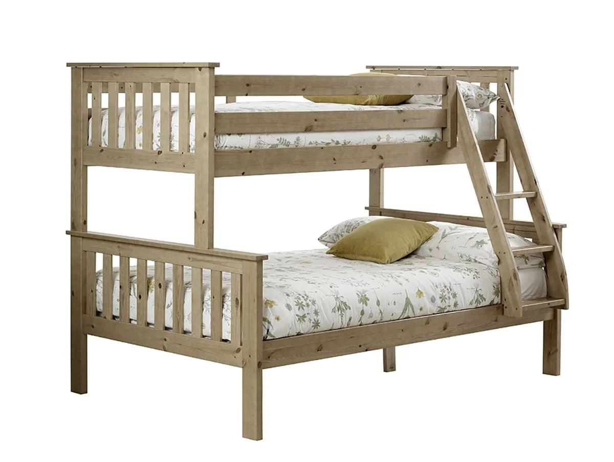 Bedmaster Bedmaster Carra 3ft Pine Triple Bunk Bed Frame