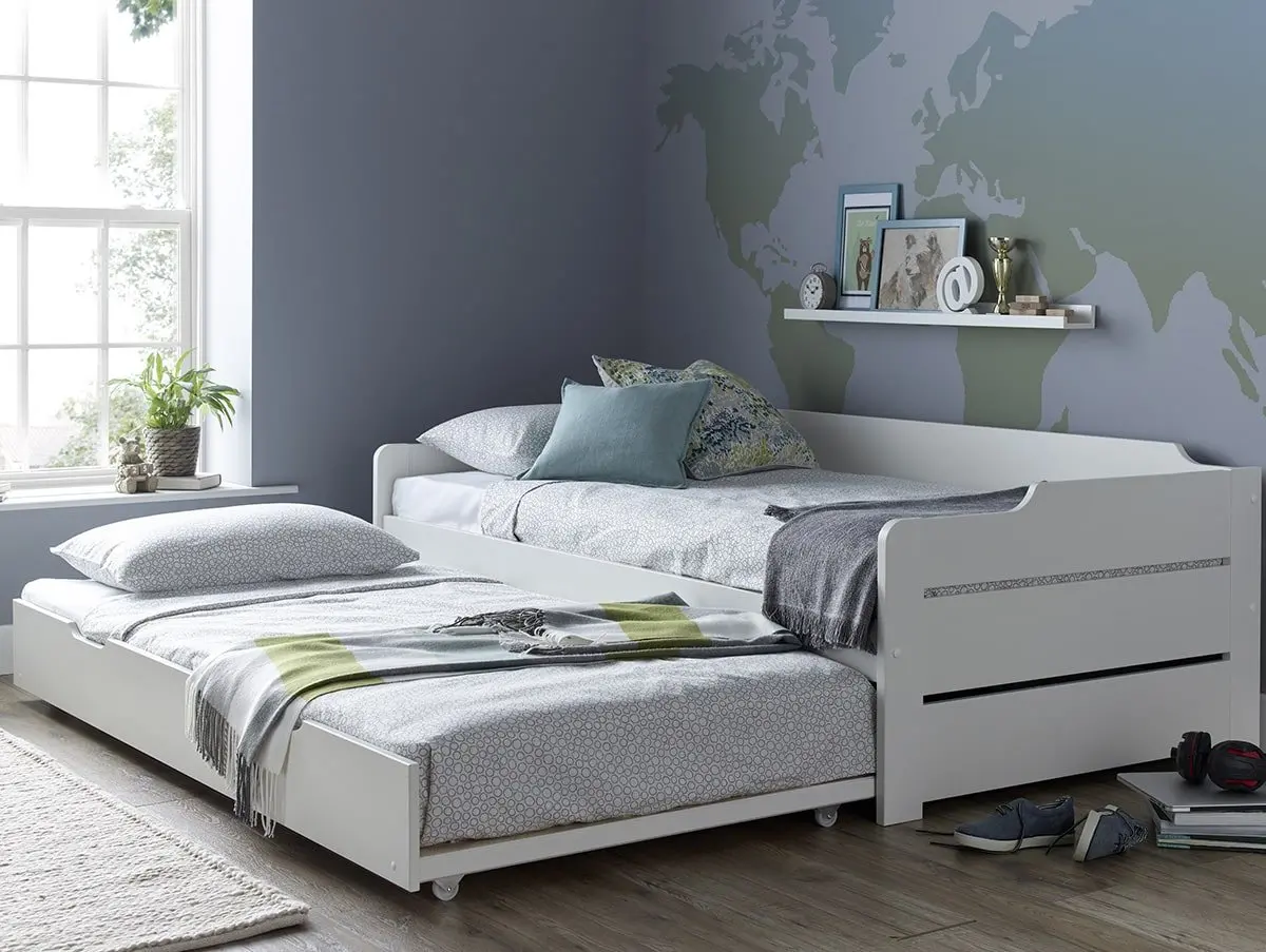 Bedmaster Bedmaster Copella White Guest Bed Frame
