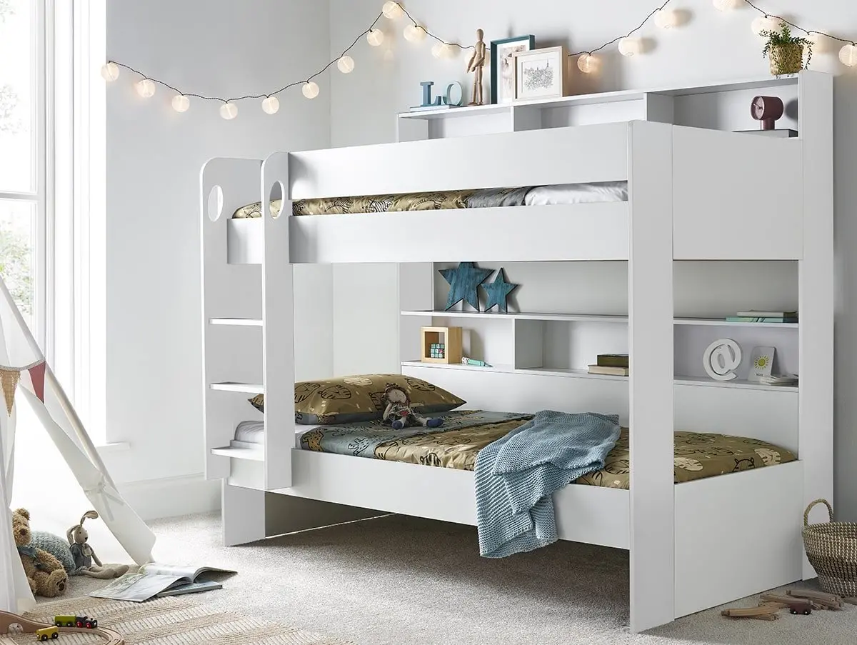 Bedmaster Bedmaster Oliver 3ft White Bunk Bed Frame