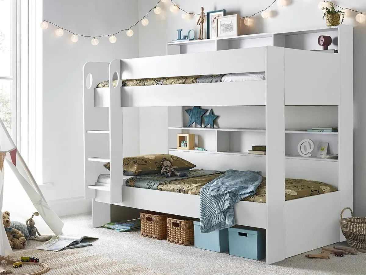 Bedmaster Bedmaster Oliver 3ft White Bunk Bed Frame