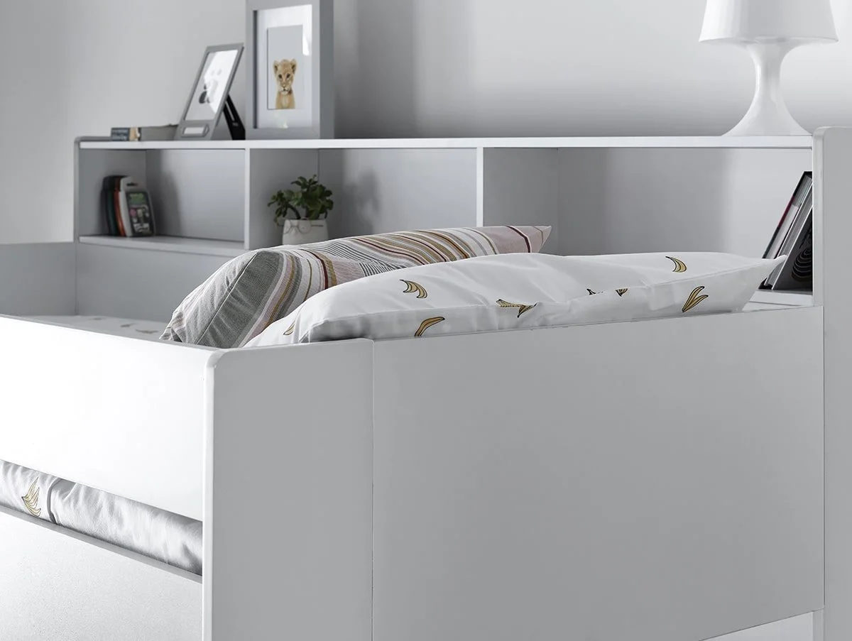 Bedmaster Bedmaster Oliver White Triple Bunk Bed Frame