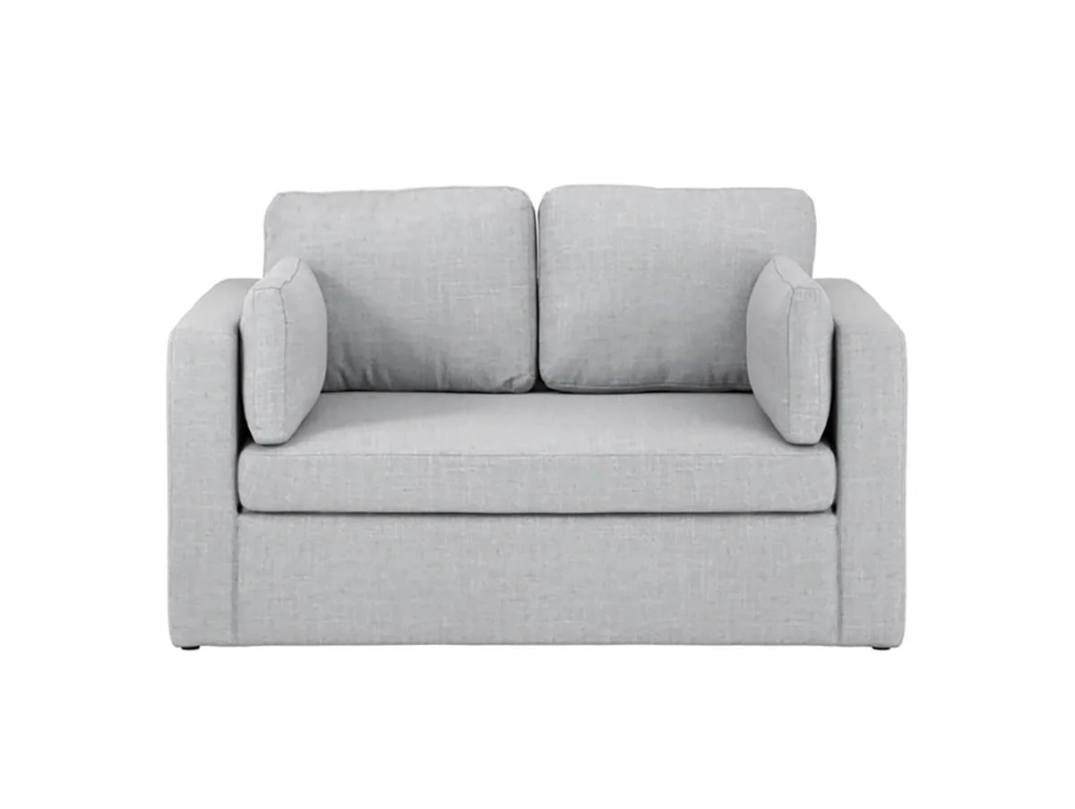 LPD LPD Newport Grey Linen 2 Seater Sofa