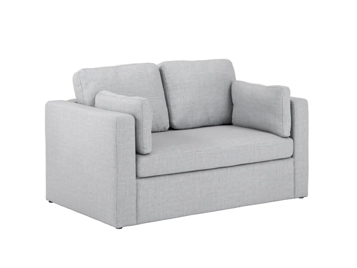 LPD LPD Newport Grey Linen 2 Seater Sofa