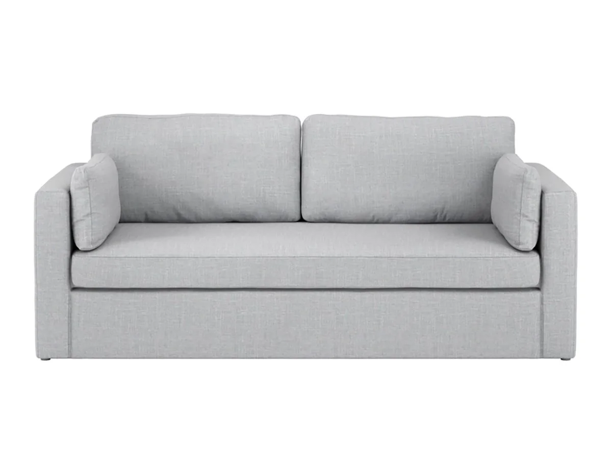 LPD LPD Newport Grey Linen 3 Seater Sofa