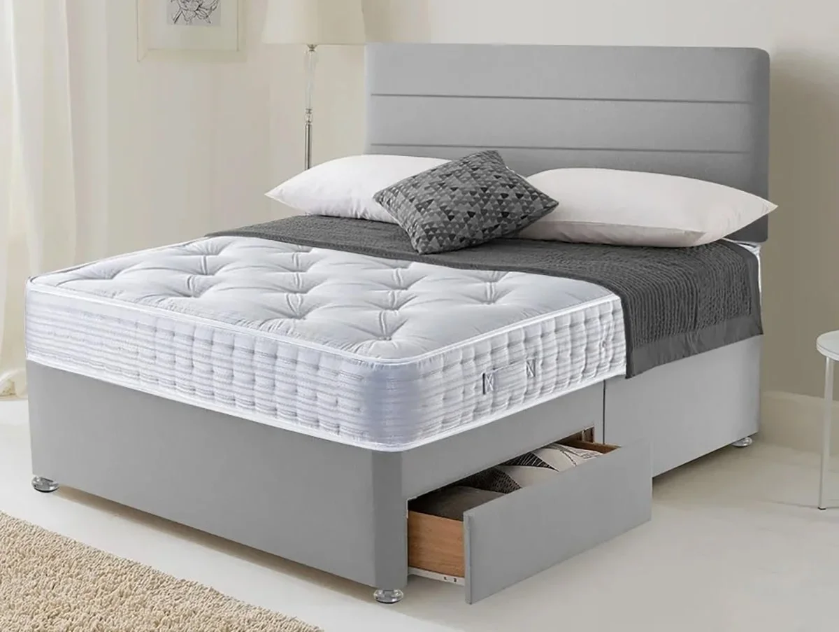 Deluxe Deluxe Buckingham Pocket 1000 140 x 200 Euro (IKEA) Size Double Divan Bed