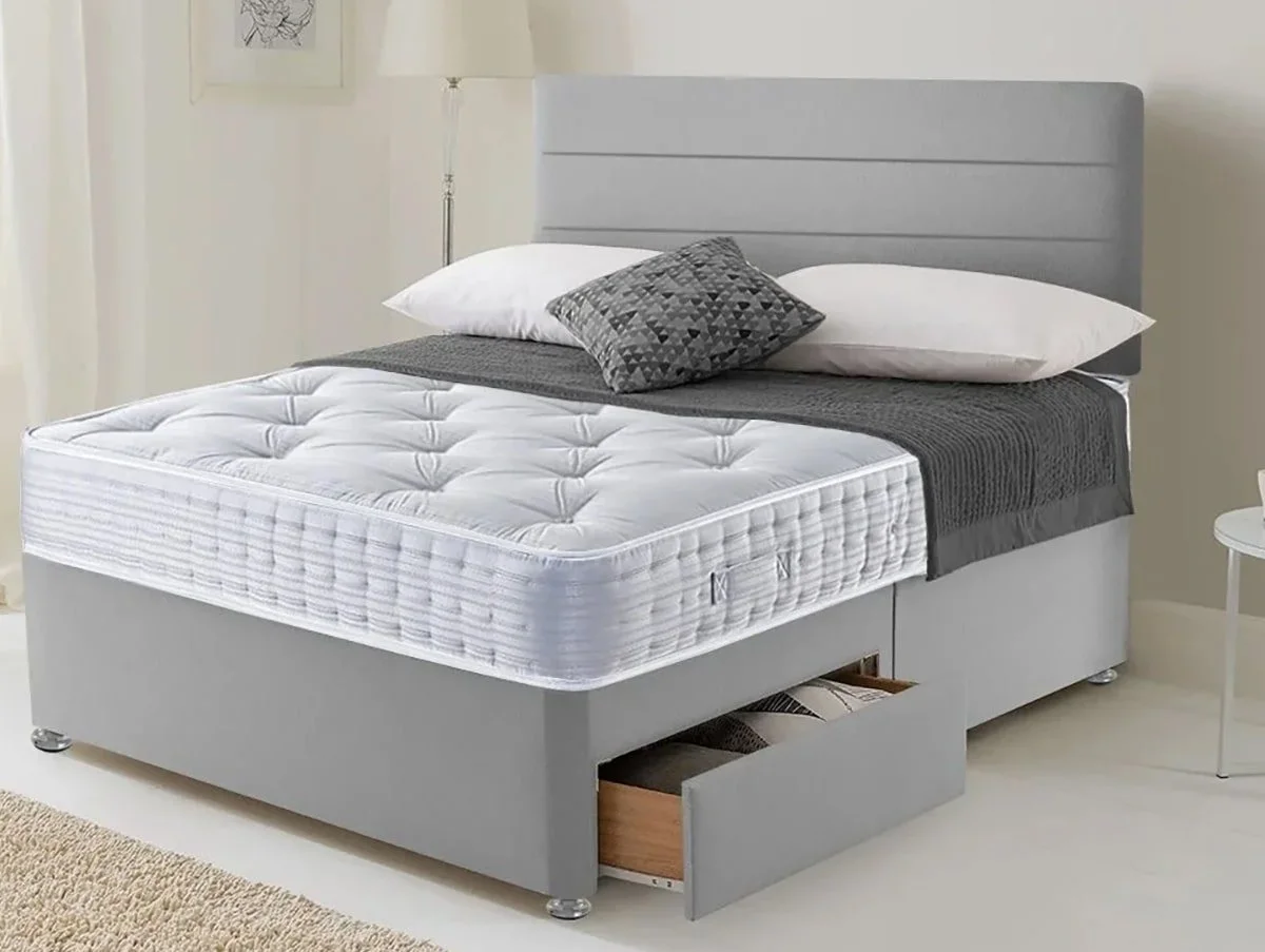 Deluxe Deluxe Buckingham Pocket 1000 160 x 200 Euro (IKEA) Size 5ft King Size Divan Bed