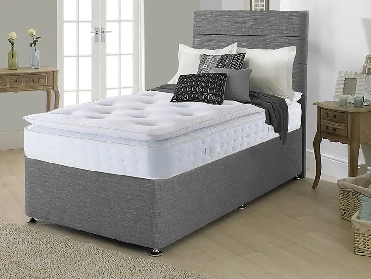 Deluxe Deluxe Penrith Pocket 1000 Pillowtop Euro (IKEA) Divan Bed
