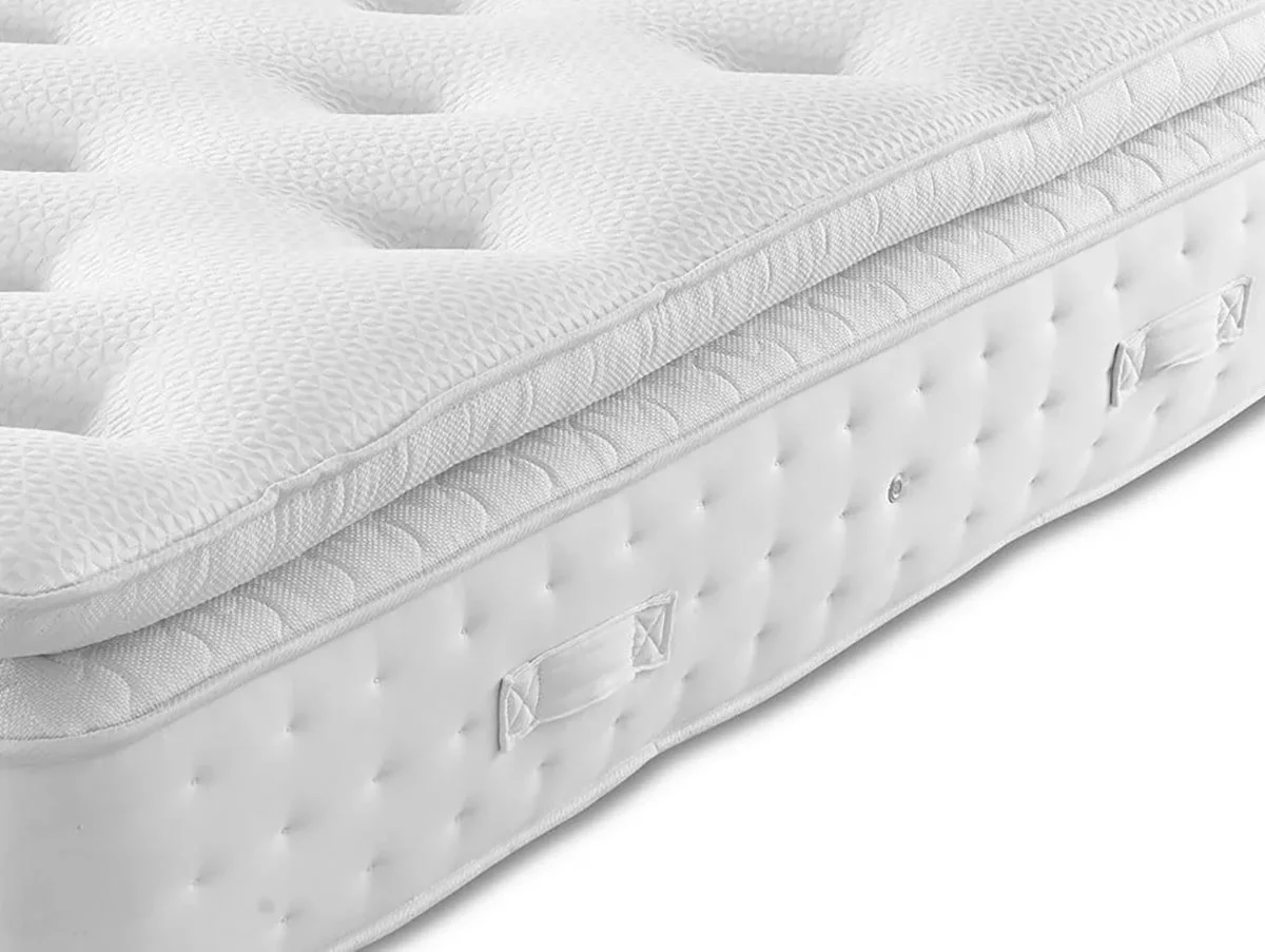 Deluxe Deluxe Penrith Pocket 1000 Pillowtop 140 x 200 Euro (IKEA) Size Double Divan Bed