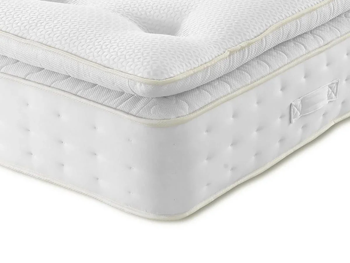 Deluxe Deluxe Penrith Pocket 1000 Pillowtop 140 x 200 Euro (IKEA) Size Double Divan Bed