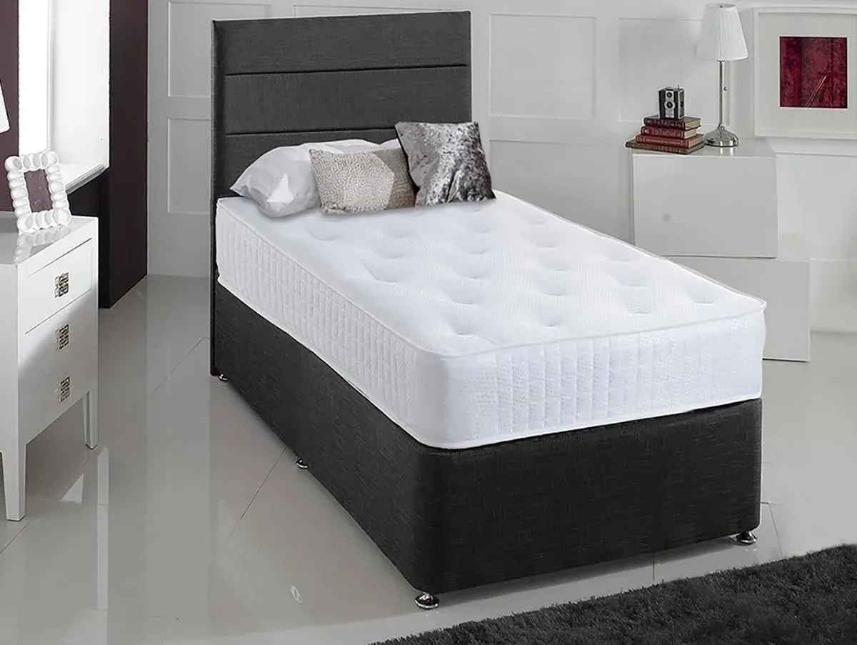 Deluxe Deluxe Evesham Medium 90 x 200 Euro (IKEA) Size Single Divan Bed