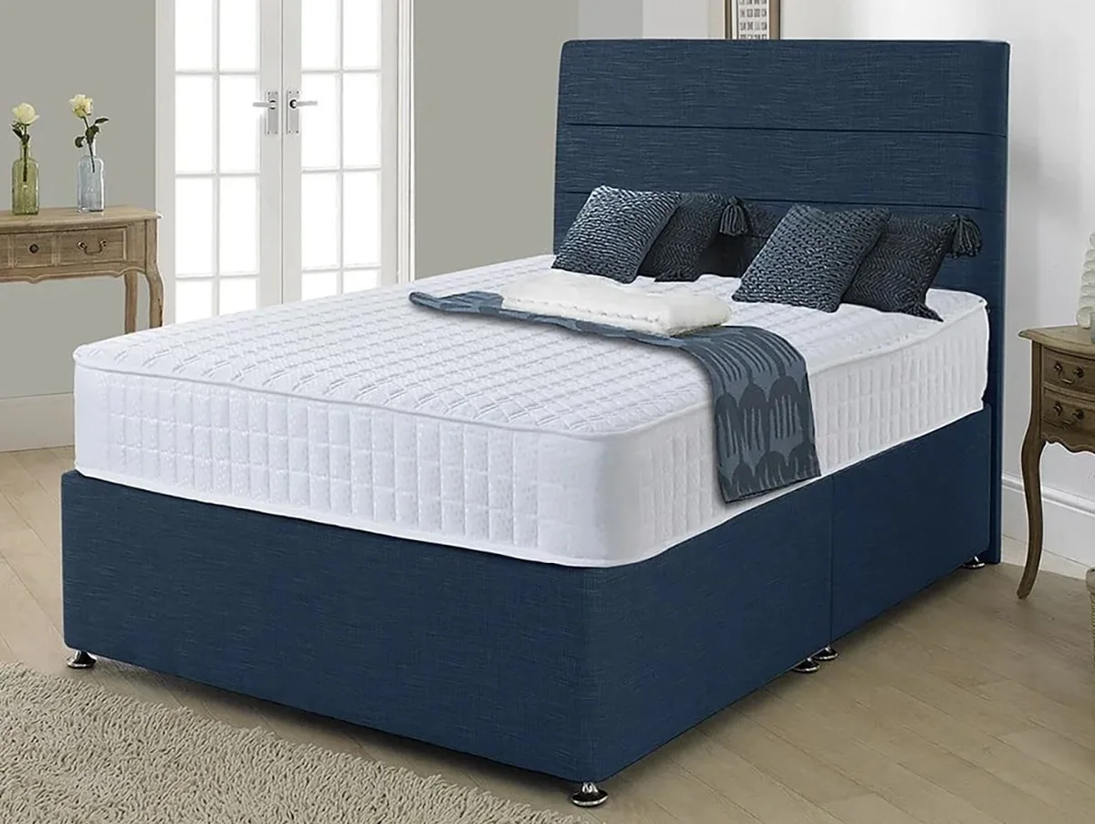Deluxe Deluxe Ellesmere Firm 160 x 200 Euro (IKEA) Size King Divan Bed