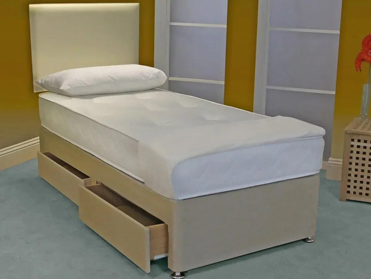 Deluxe Deluxe Memory Flex Orthopaedic 90 x 200 Euro (IKEA) Size Single Divan Bed