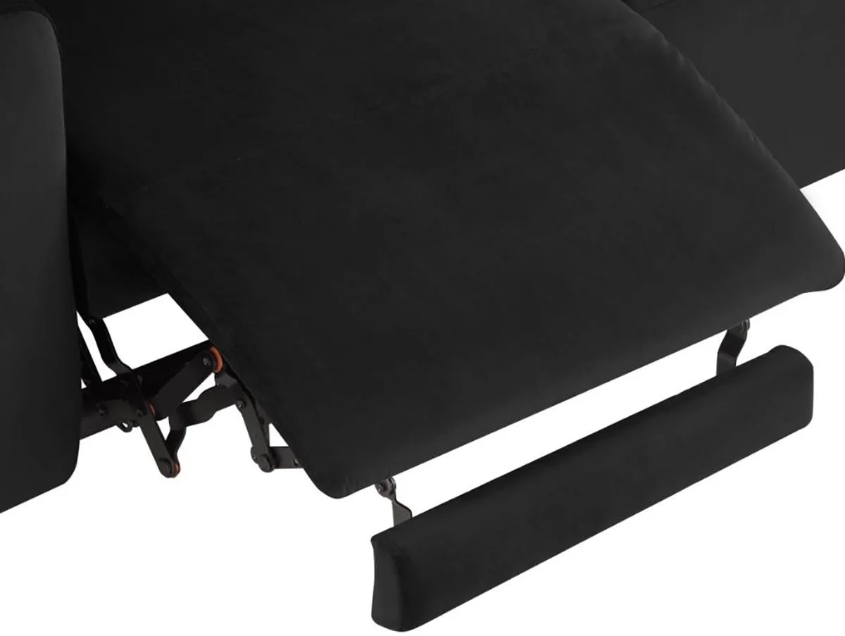 TGC TGC Amara Black 3 Seater Power Recliner Sofa