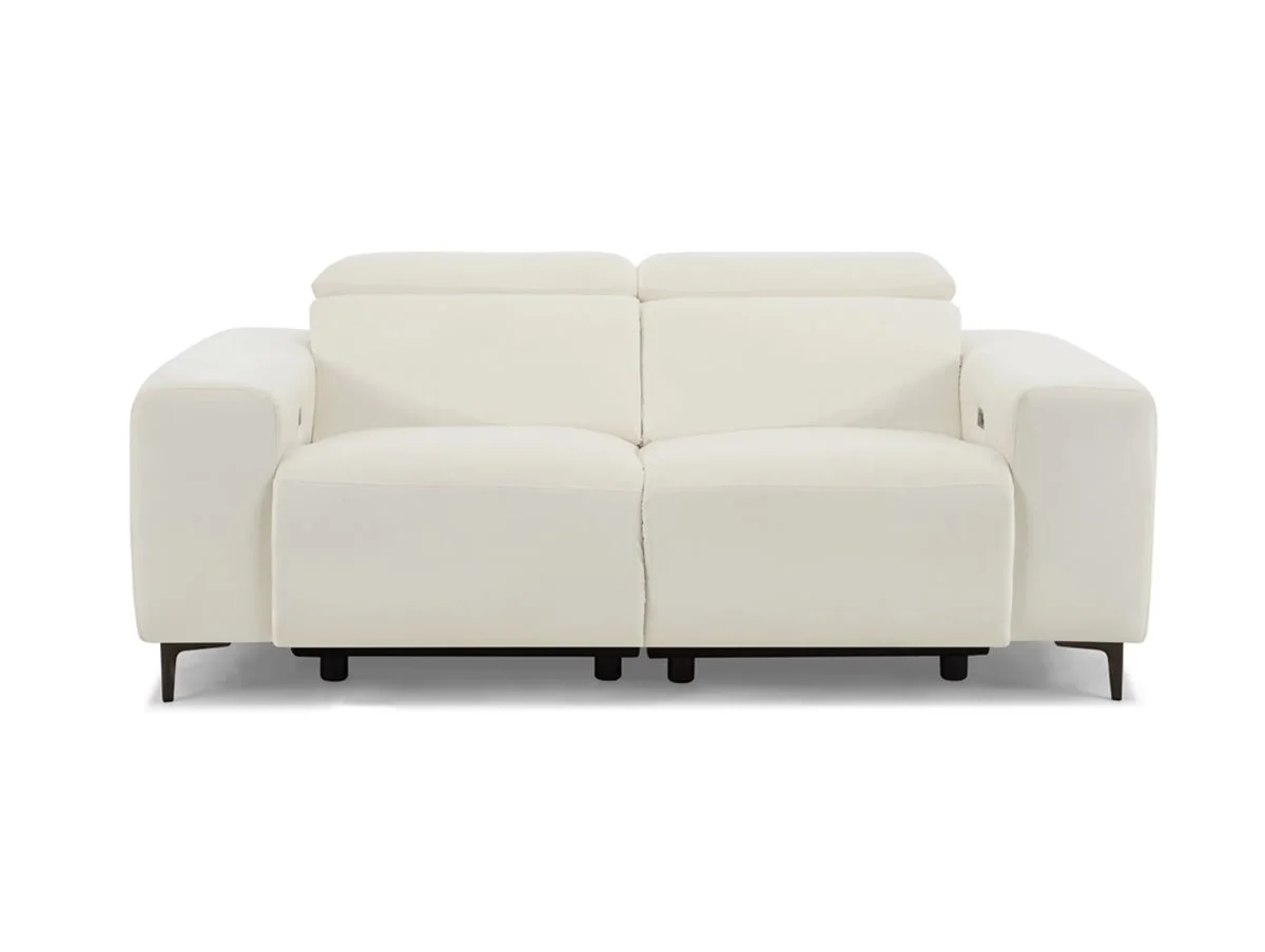 TGC TGC Amara Cream 2 Seater Power Recliner Sofa