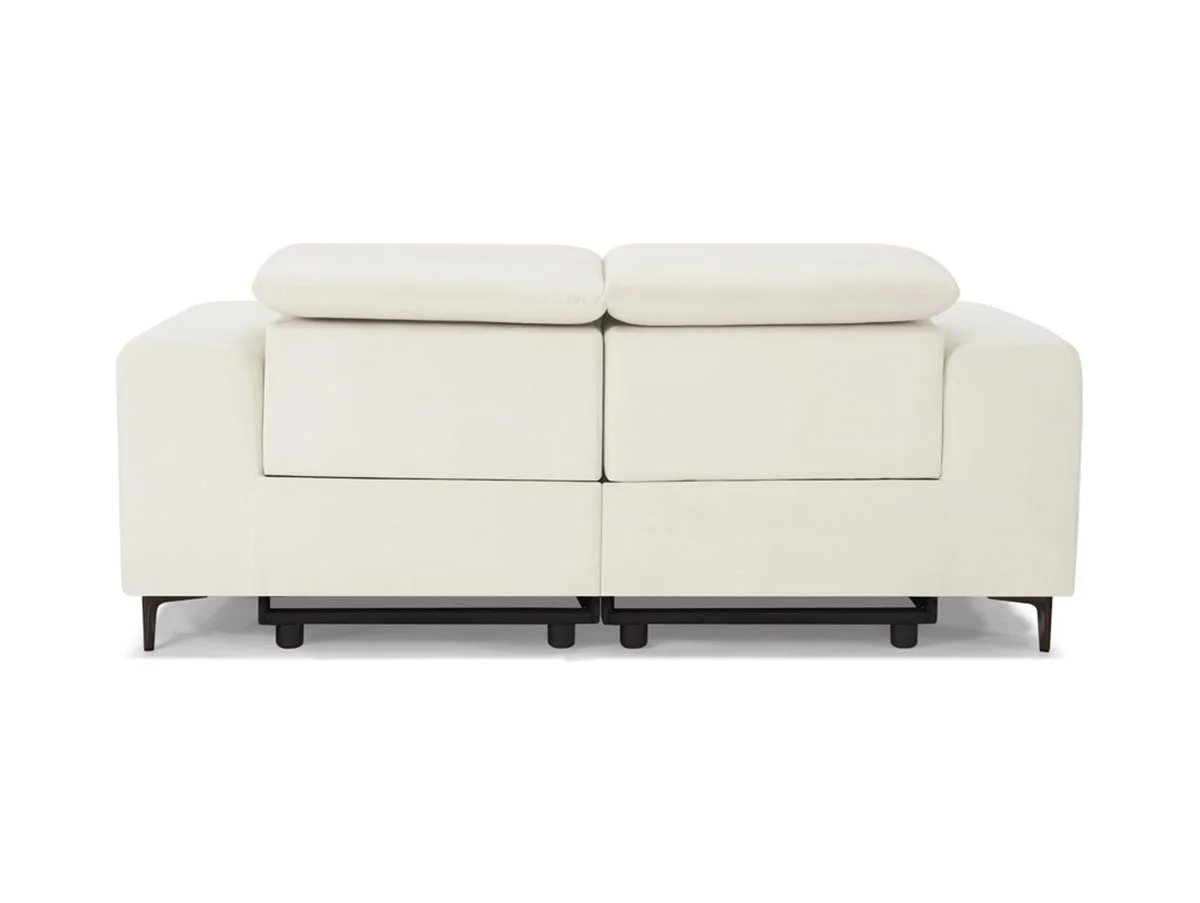 TGC TGC Amara Cream 2 Seater Power Recliner Sofa