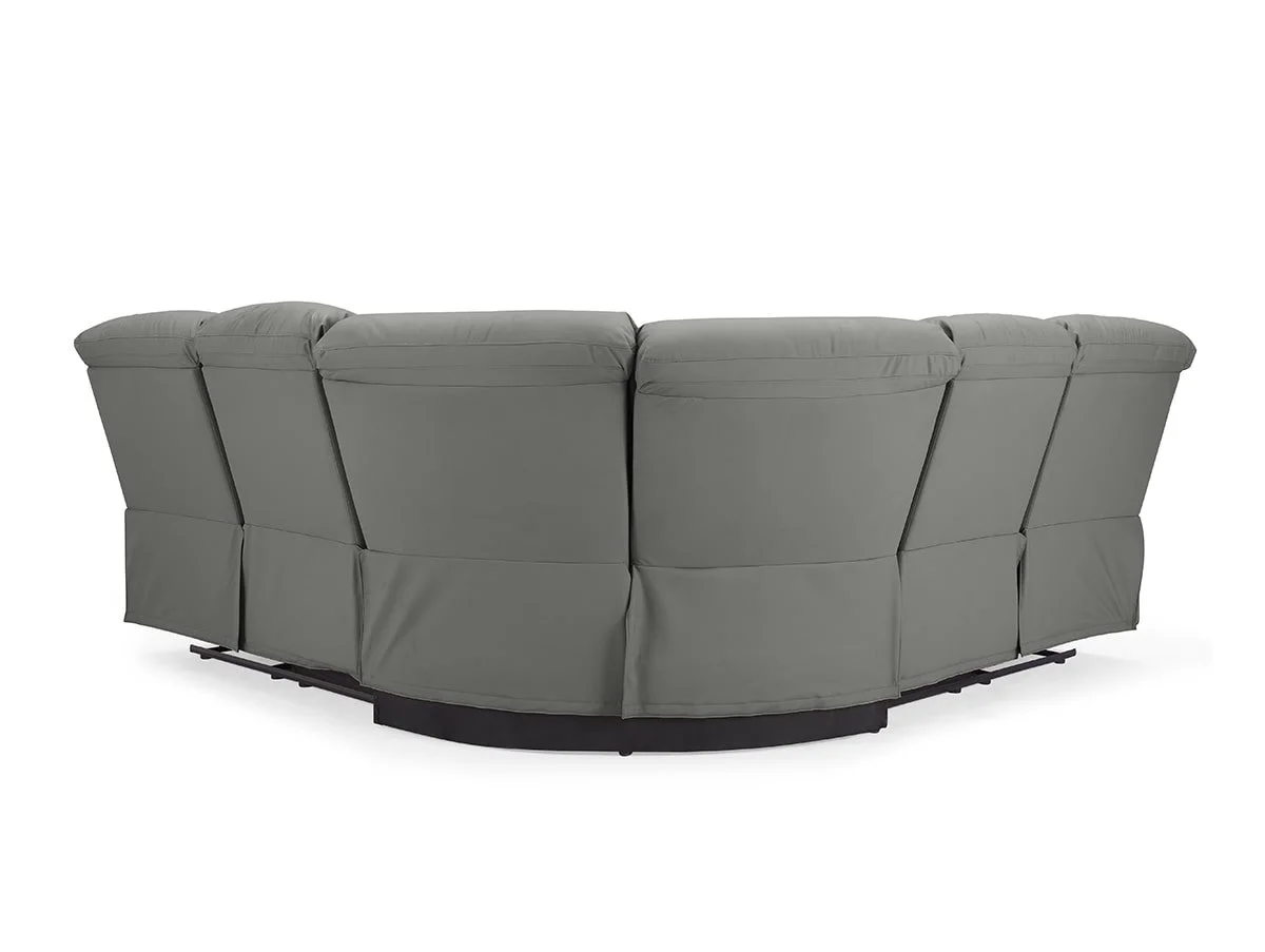 TGC TGC Benji Dark Grey Power Recliner Corner Sofa