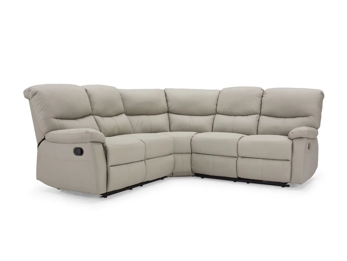 TGC TGC Benji Light Grey Power Recliner Corner Sofa
