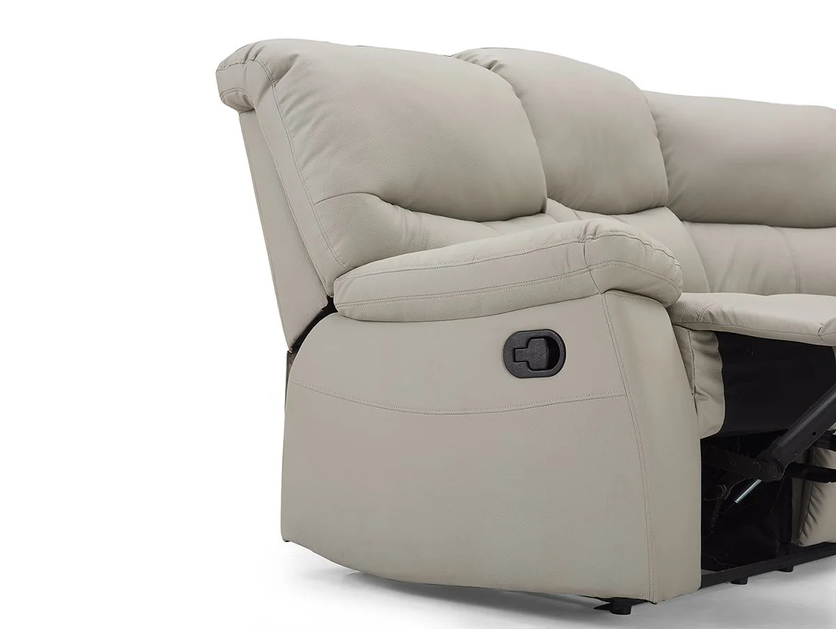 TGC TGC Benji Light Grey Power Recliner Corner Sofa