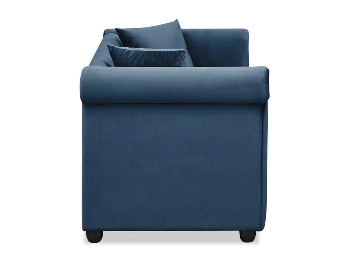 TGC TGC Cambridge Blue Velvet 2 Seater Sofa