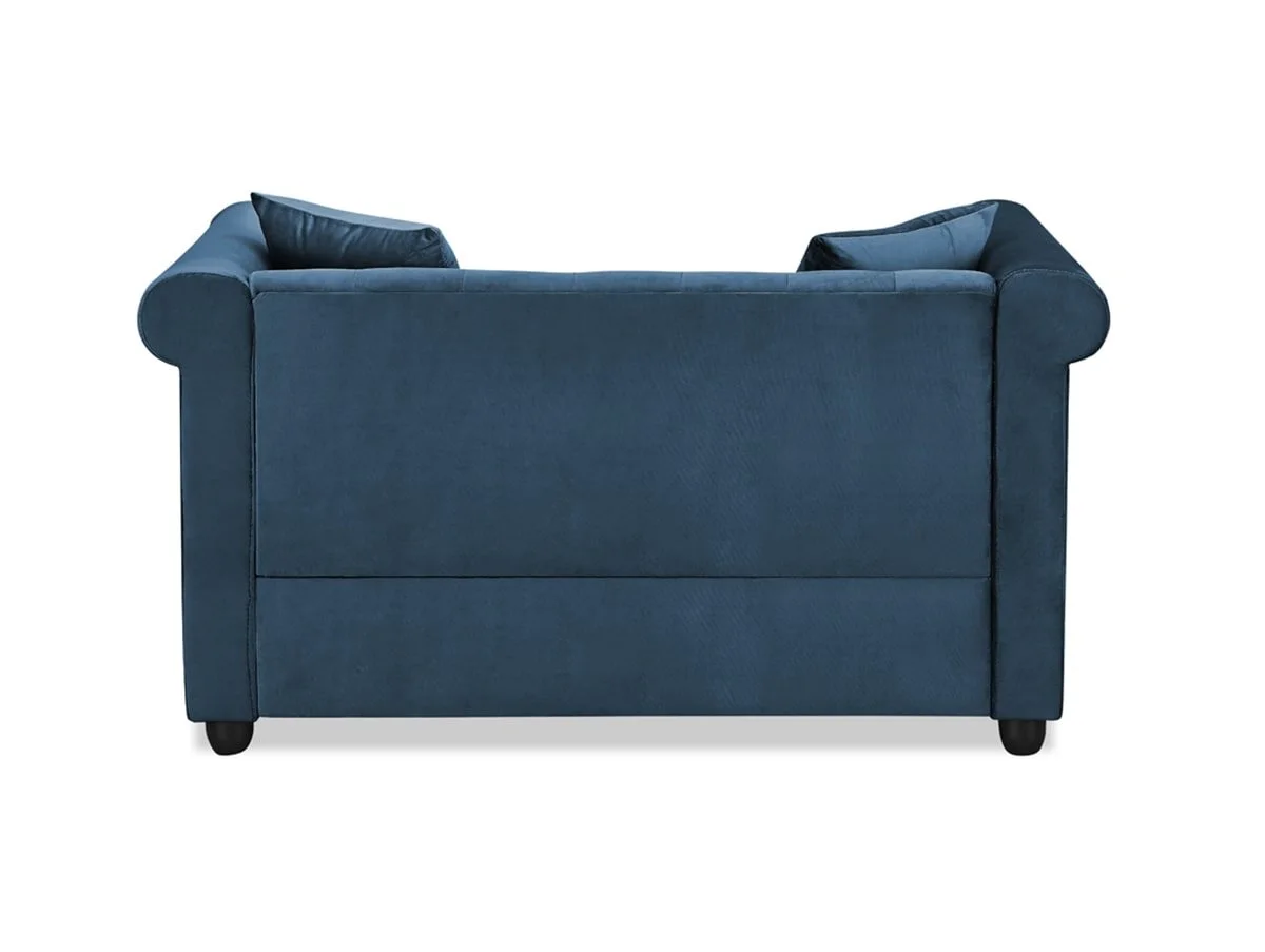 TGC TGC Cambridge Blue Velvet 2 Seater Sofa