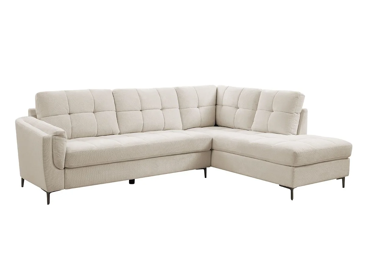TGC TGC Corey Beige Fabric Right hand Corner Sofa