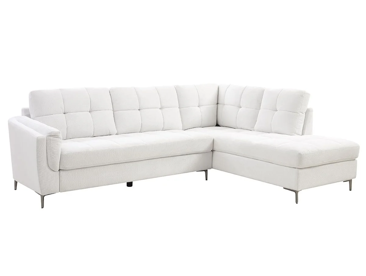 TGC TGC Corey Cream Fabric Right Hand Corner Sofa