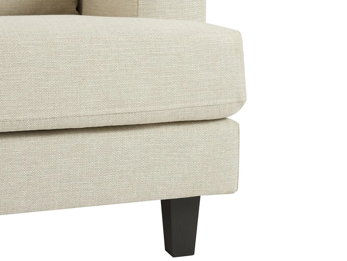 TGC TGC Donnie Beige Fabric 2 Seater Sofa