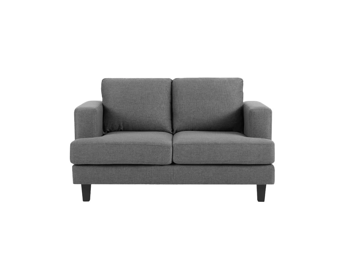 TGC TGC Donnie Grey Fabric 2 Seater Sofa