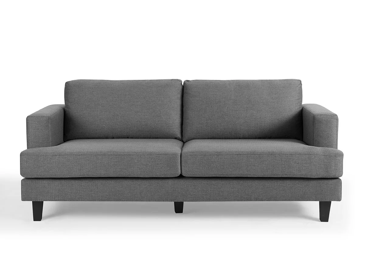 TGC TGC Donnie Grey Fabric 3 Seater Sofa